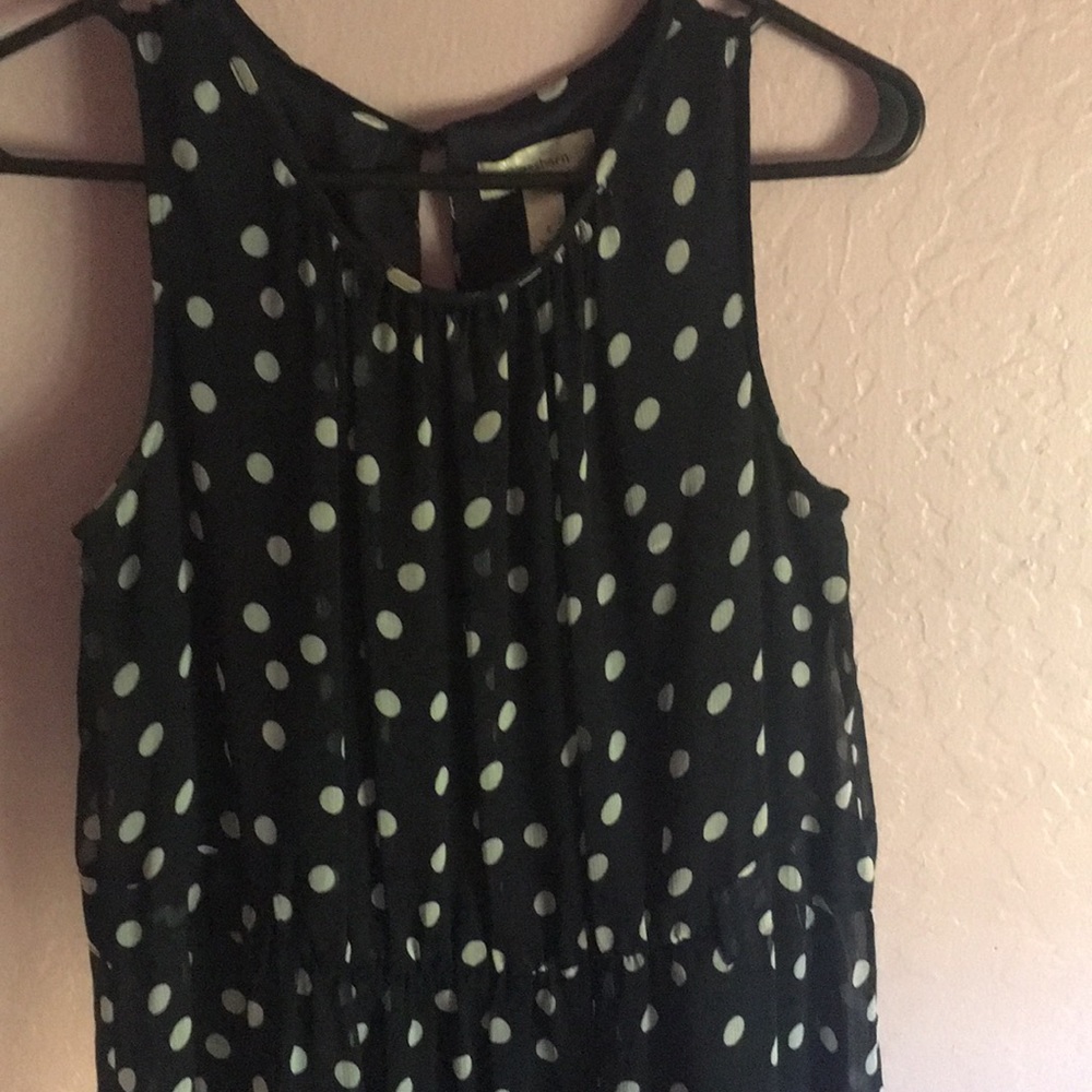 Dress barn poka-dot dress